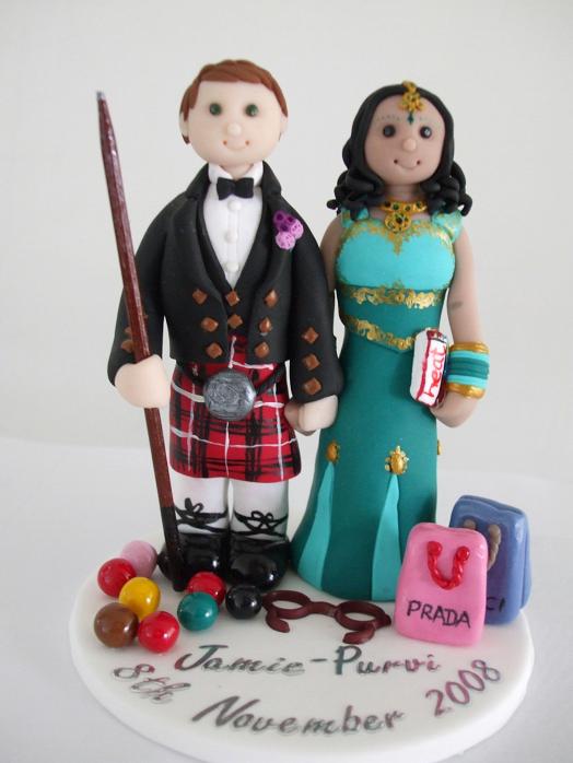 Intercultural cake topper How cute Image from Novelty Cake Toppers 